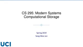 Computational Storage: Offloading Computation to Boost Performance