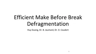 Efficient Methods for Network Reconfiguration