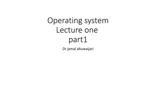 Overview of Operating System Basics