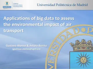 Applications of Big Data in Assessing Air Transport Environmental Impact