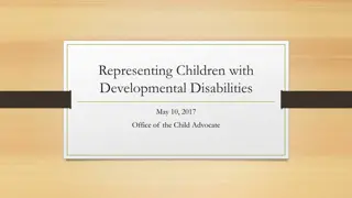 Children with Developmental Disabilities