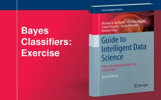 Bayes Classifiers Exercises and Solutions