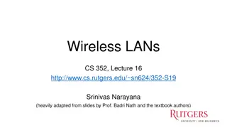 Elements of Wireless Networks in Mobile Communication