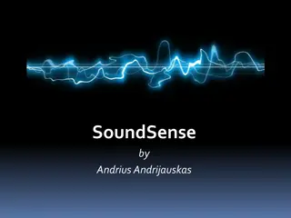 Mobile Sound Sensing Framework: SoundSense by AndriusAndrijauskas