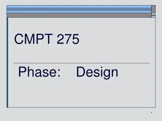 Design Phase in Software Development: Overview and Models