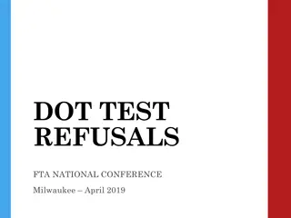 DOT Test Refusals and Regulations