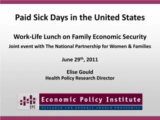 Paid Sick Days in the United States: Benefits, Costs, and Necessity