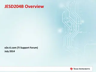 JESD204B Interface for High-Speed Data Converters