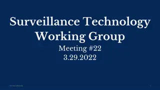 Surveillance Technology Policy and Data Governance 2022 Meeting Overview