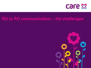 Challenges in RO to RO Communication and Doctor Management
