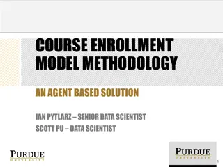 Agent-Based Solution for Course Enrollment Model Methodology
