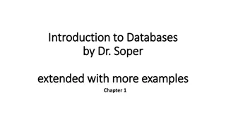 Database Management Essentials: Understanding the Problems with Lists