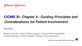 Guiding Principles for Patient Involvement in Drug Development