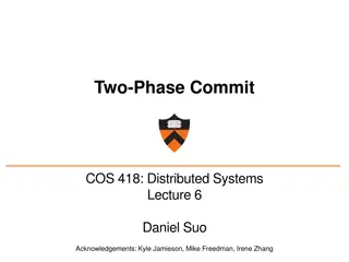 Fault Tolerance in Distributed Systems