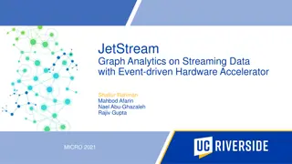 Event-Driven Graph Analytics for Real-time Data Processing