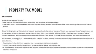 Property Tax Model in Montana