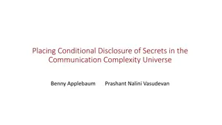 Placing Conditional Disclosure of Secrets in Communication Complexity Universe