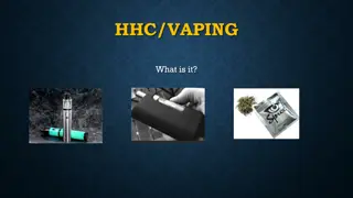 Vaping, HHC, and Synthetic Cannabinoids Risks