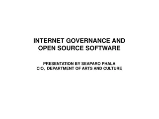 Internet Governance and Open Source Software Issues