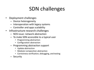 Overcoming Challenges in Software-Defined Networking (SDN) Implementation