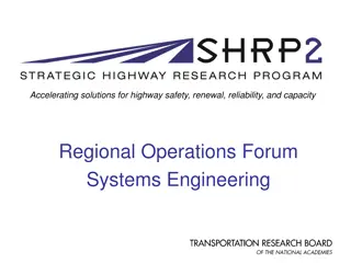 Enhancing Highway Safety and Efficiency Through Systems Engineering