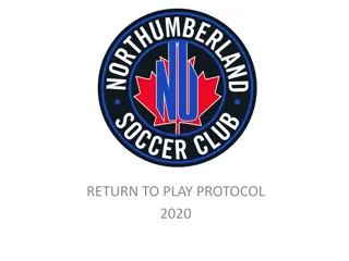 Ontario Soccer Return to Play Protocol 2020 Phases and Guidelines