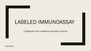 Labeled Immunoassays: Types, Principles, and Applications in Medical Science