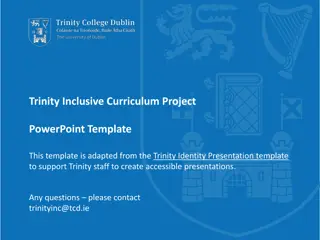 Enhancing Accessibility in PowerPoint Presentations at Trinity College Dublin