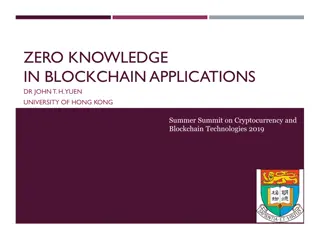 Zero-Knowledge Proofs in Blockchain Applications