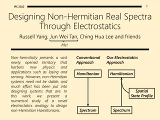 Exploring Non-Hermitian Systems Through Electrostatics and Real Spectra in IPS 2022