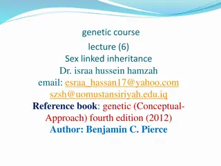 Sex-Linked Inheritance: Genes on X and Y Chromosomes