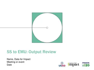 Analyzing Output Trends in Data Impact Meetings