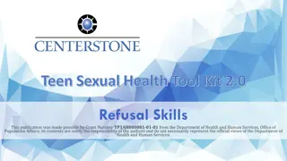 Developing Refusal Skills for Dealing with Peer and Partner Pressure