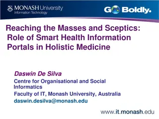 Smart Health Information Portals: Enhancing Access to Holistic Medicine