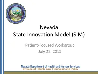 Nevada State Innovation Model (SIM) Healthcare Transformation Project