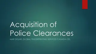 Police Clearance Services for International Needs in Canada and USA