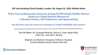 Baseline Biomarkers for Long-term Cardiovascular Risk Prediction in Women