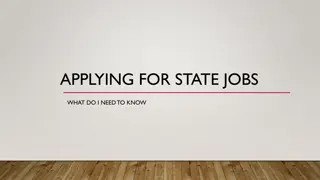 Essential Guide to Applying for State Jobs and Program Administration