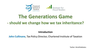 Reforming Inheritance Tax: A Historical Perspective and Policy Debate