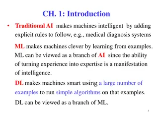 Machine Learning Applications in Various Fields