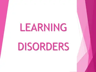 Learning Disorders: Causes, Characteristics, and Epidemiology