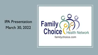 Family Choice Initiatives and Updates for Improved Healthcare Services