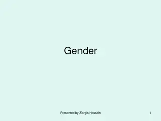 Gender: Social Constructs and Inequality