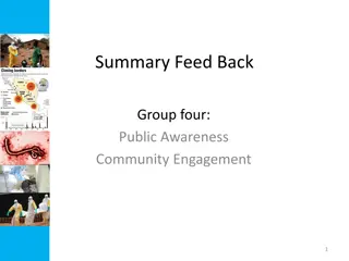 Enhancing Public Awareness and Community Engagement Strategies