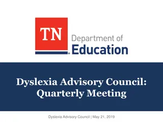Empowering Students Through Dyslexia Advisory Council Initiatives