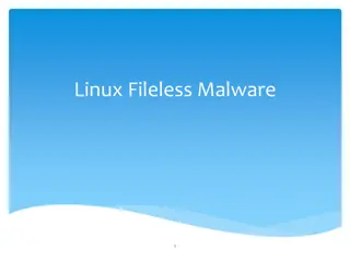 Fileless Malware, Injection Attacks, and Command Execution