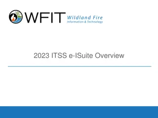 e-ISuite Overview: Resource Management System for Emergency Incidents and Events