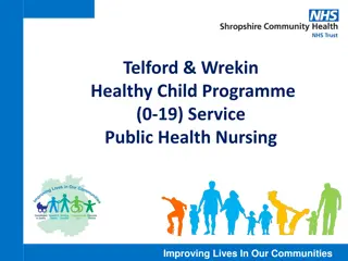 Improving Lives Through Telford & Wrekin Healthy Child Programme and Community Services
