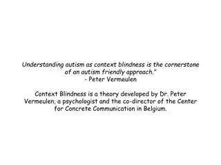 Understanding Autism through Context Blindness - Key Insights by Peter Vermeulen