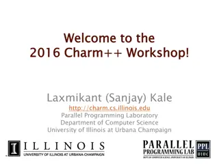 Charm++ Workshop Insights